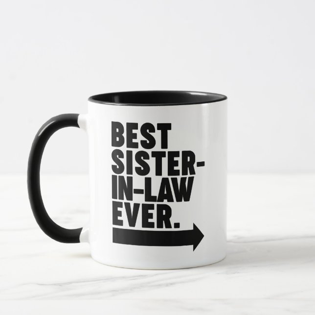 Best Sister-in-law Ever Mug (Left)