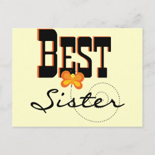 Best Sister T-shirts and Gifts Postcard