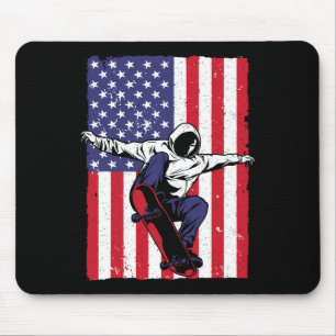 Best Skateboarder Art For Men Women Skateboard Ska Mouse Pad