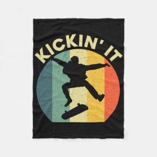 Best Skater Gifts Skateboarder Art For Men Women U Fleece Blanket