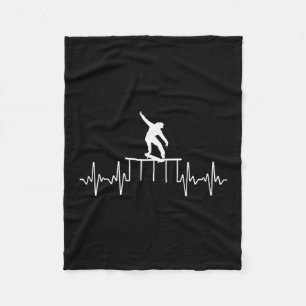 Best Skater Gifts Skateboarder Art For Men Women U Fleece Blanket