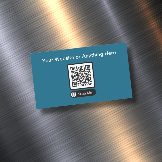Best Small Quantity QR Code Business Card Magnets (Creator Uploaded)
