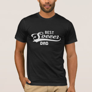 Best Soccer Dad. Personalise T-Shirt