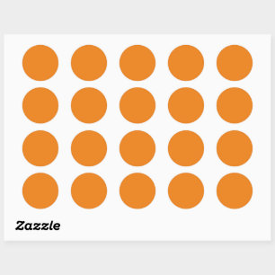 Best Solid Colour And Texture Classic Round Sticke Sticker