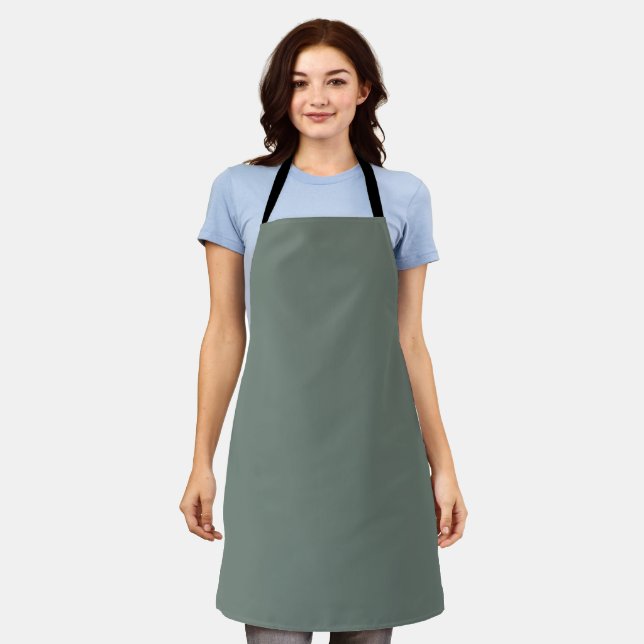 Best Solid Colour | Classic Elegant Trendy Cooking Apron (Worn)