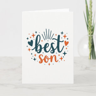 Best Son Awesome Card