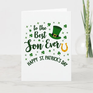 Best Son Faux Gold Foil Card