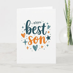 Best Son Greeting Card