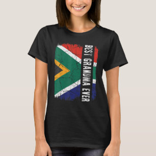 Best South African Grandma Ever Africa Flag Mother T-Shirt