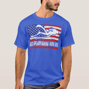 Best Spearfishing Mum Scuba Diver Scuba Diving Fis T-Shirt