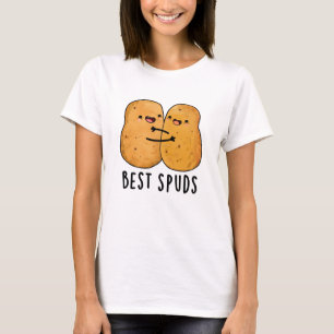 Best Spuds Funny Best Buddies Potato Pun T-Shirt