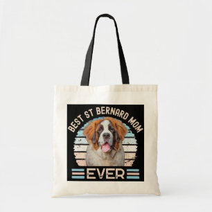 Best St Bernard Mum Ever dog Mother's Day Tote Bag