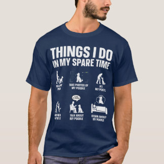 Best Standard Poodle Design for Men Women Dog Pood T-Shirt