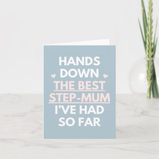 Best Step Mum So Far Card