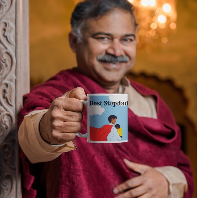 Best Stepdad step parent gift stepfather Coffee Mug (Creator Uploaded)