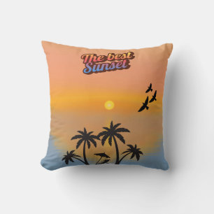 Best sunset. cushion