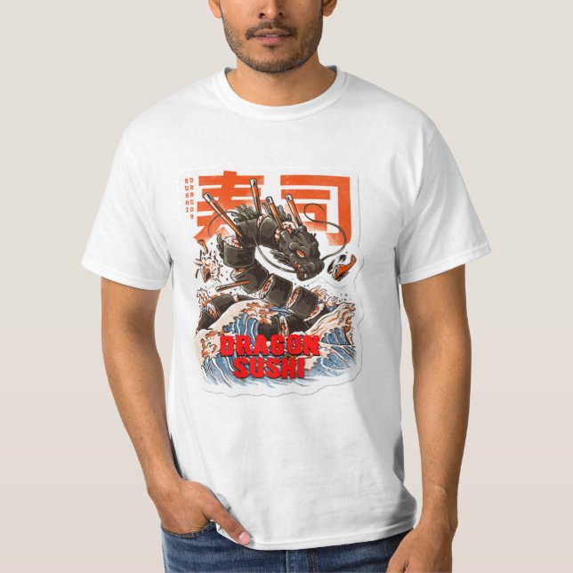 best sushi for dragon  T-Shirt (Front)