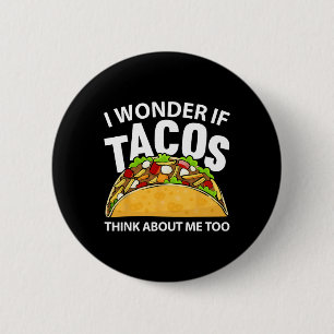 Best Taco Art For Men Women Cinco De Mayo Mexican  6 Cm Round Badge