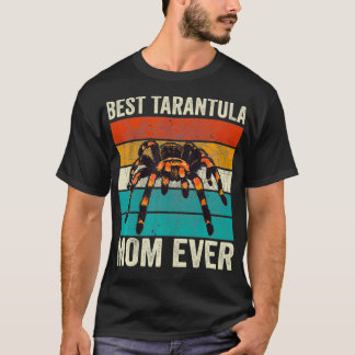 Best Tarantula Mum Ever retro Spider mum  T-Shirt