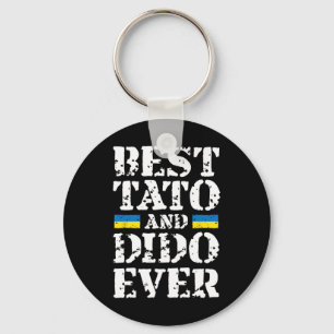 Best Tato And Dido Ever Ukraine Fathers Day Proud Key Ring