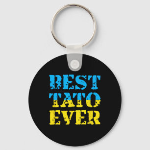 Best Tato Ever Ukraine Fathers Day Ukrainian Dad G Key Ring