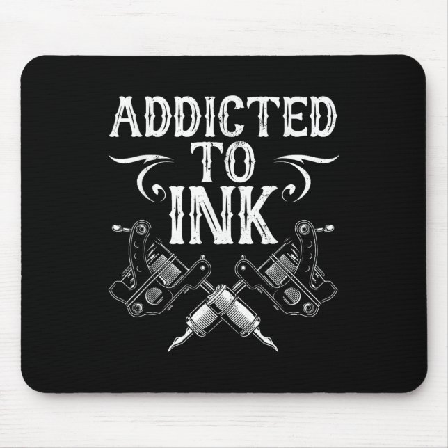 Best Tattoo Art For Men Women Tattoo Artist Tattoo Mouse Pad (Front)