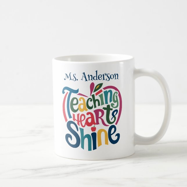 Best Teacher Appreciation Gift Mug (Right)