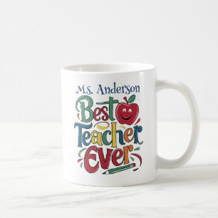 Best Teacher Appreciation Gift Mug