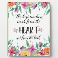 Best teacher Appreciation quote Thank you gift