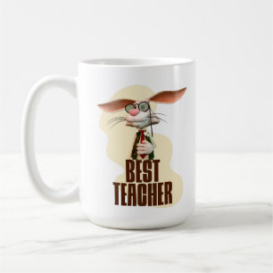 Best Teacher Bunny Rabbit Classroom Humour Coffee Mug