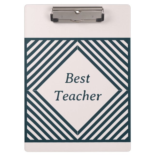 Best Teacher Clipboard (Front)