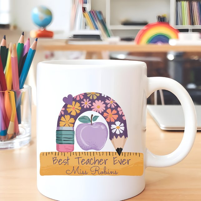 Best Teacher Ever  Coffee Mug (Creator Uploaded)