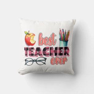 Best Teacher Ever Cushion