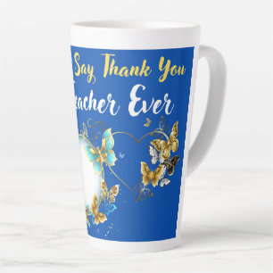 Best Teacher Ever Latte Mug