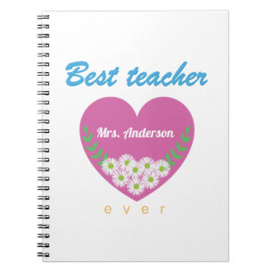 Best teacher ever notebook
