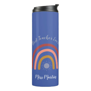 Best Teacher Ever Rainbow Sun all-over design Thermal Tumbler
