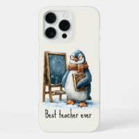 Best Teacher Ever Winter Penguin Design