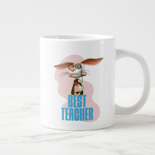 Best Teacher Funny Rabbit Classroom Humour Large Coffee Mug