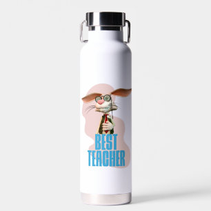 Best Teacher Funny Rabbit Classroom Humour Water Bottle