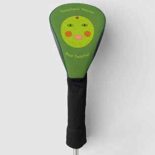 Best Teacher Happy Apple Custom Golf Head Cover