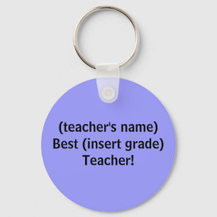 Best Teacher! - keychain