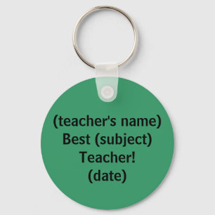 Best Teacher! - keychain