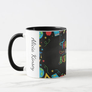 Best Teacher Thank You Personalized Mug