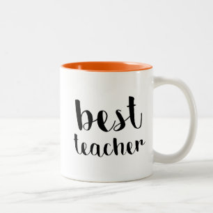 Best Teacher Two-Tone Coffee Mug