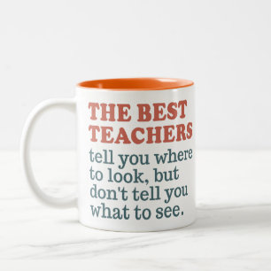 BEST TEACHERS custom name mugs
