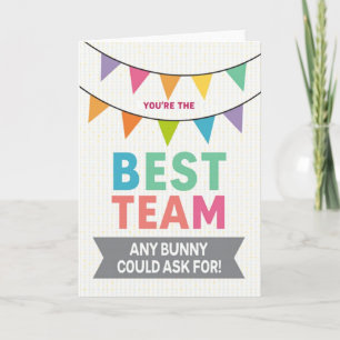 Best Team Ever Appreciation Card