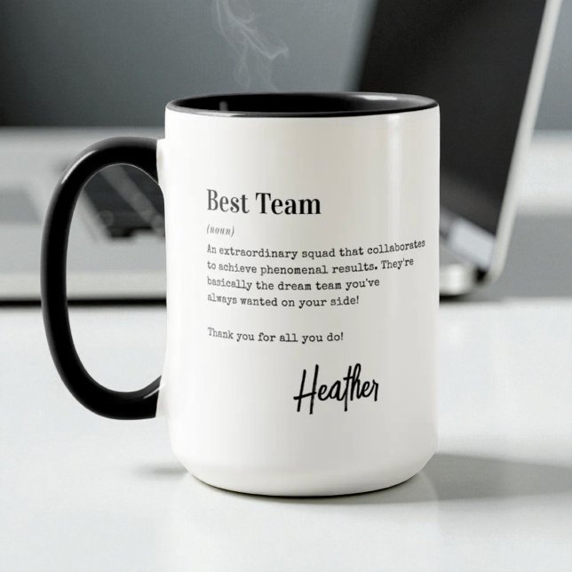 Best Team Thank You Employee Appreciation Gift  Mug (Creator Uploaded)