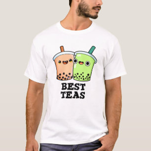 Best Teas Funny Besties Boba Tea Pun T-Shirt