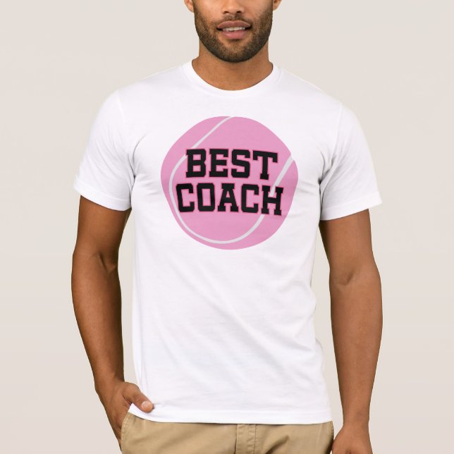 Best Tennis Coach T-Shirt (Front)