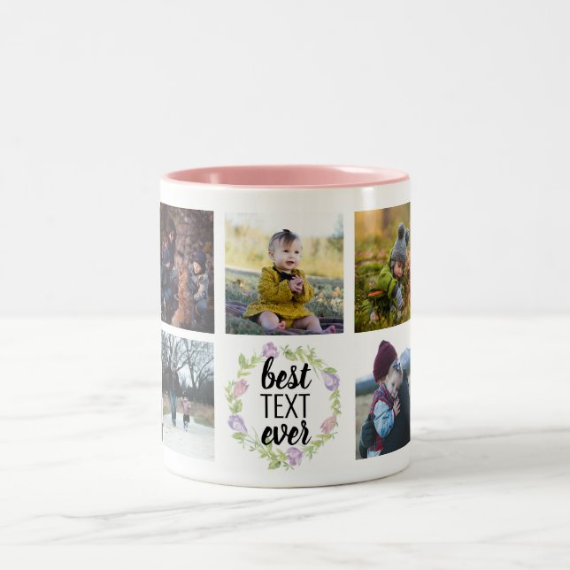 Best Text Ever Custom Photo Mug (Center)